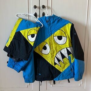 685 Snaggletooth Youth Snowboard Jacket & Pants MEDIUM